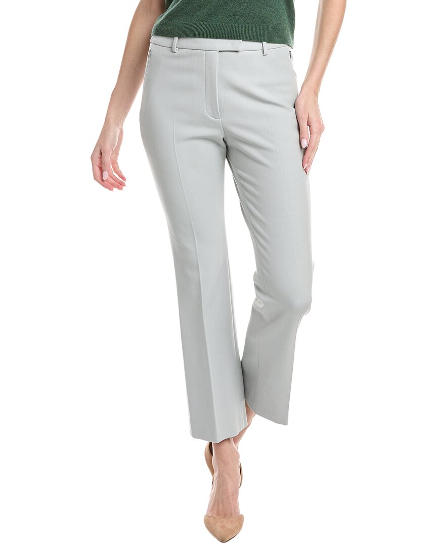 Akris Francy Wool-blend Pant In Grey