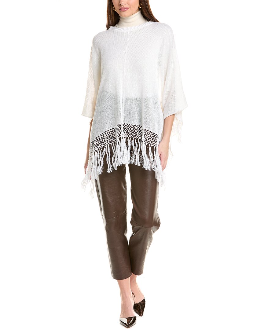 Brunello Cucinelli Linen & Wool-blend Poncho