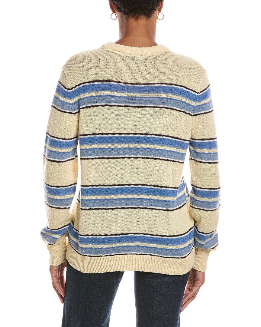 Rd Style Severine Long Sleeve Crewneck Pullover In Multi