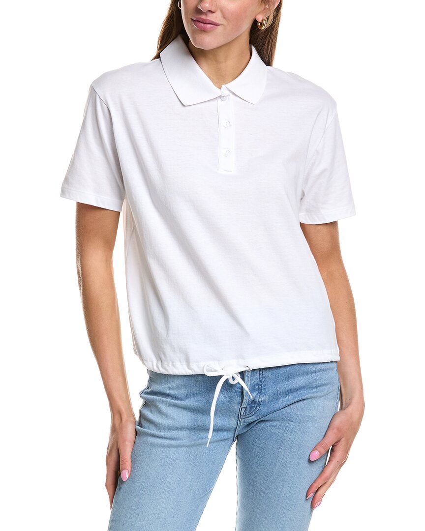 Rd Style Neilia Polo Top In White