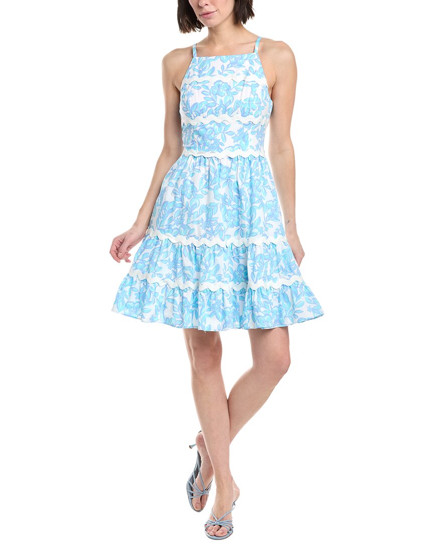 Lilly Pulitzer Angelynn Mini Dress In Blue