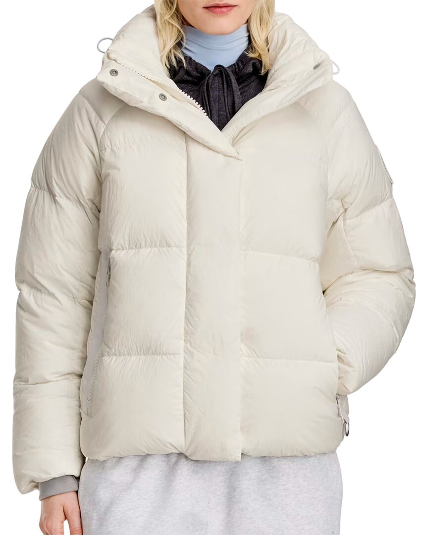 Canada Goose Junction White Label Parka In White