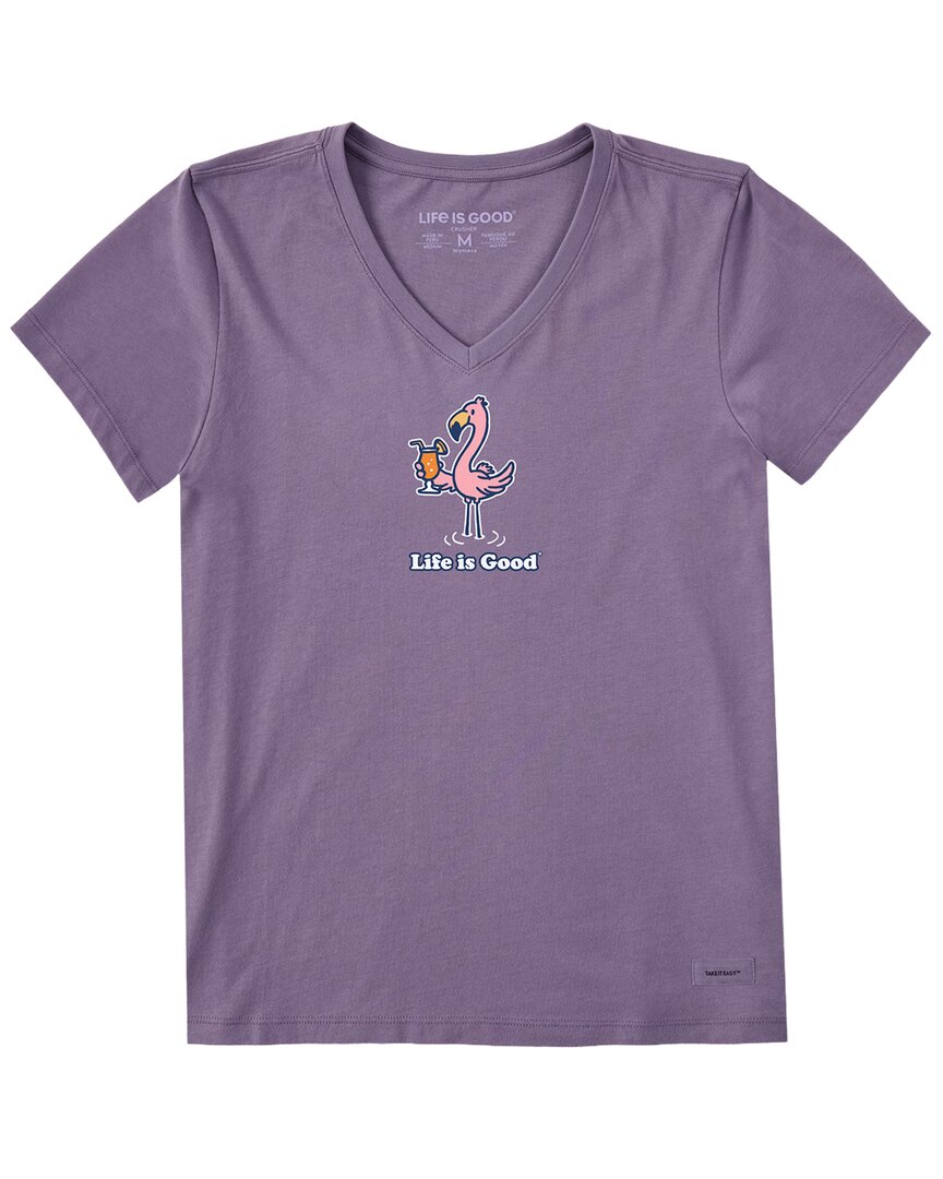 Life Is Good ® Crusher T-shirt In Purple