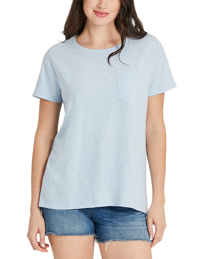 Life Is Good ® Slub T-shirt In Blue