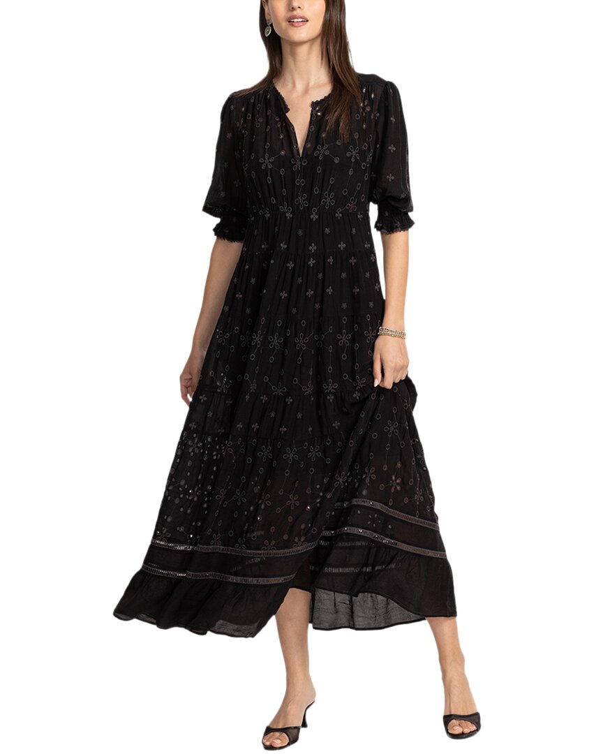 Johnny Was Daphne Dress In Black