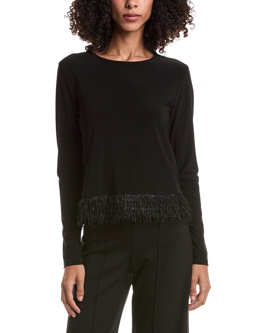 Joseph Ribkoff Solid Top In Black