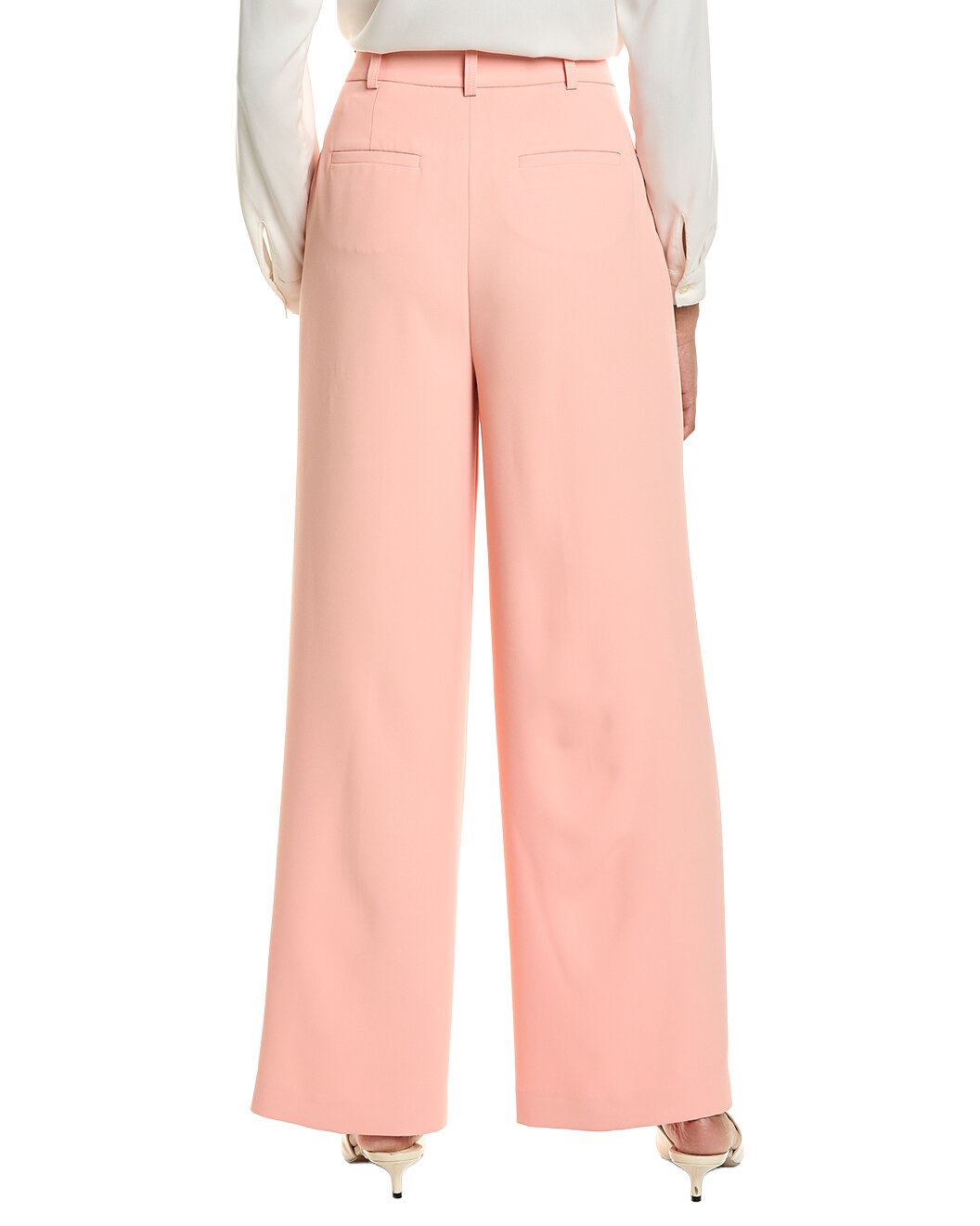 Gilt - Kenneth Cole - High-Rise Pleated Wide Leg Pant