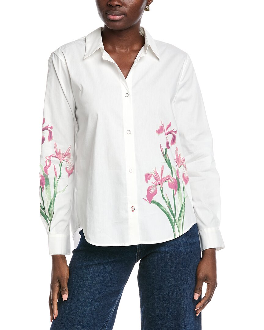 Hunter Button Down Shirt In White