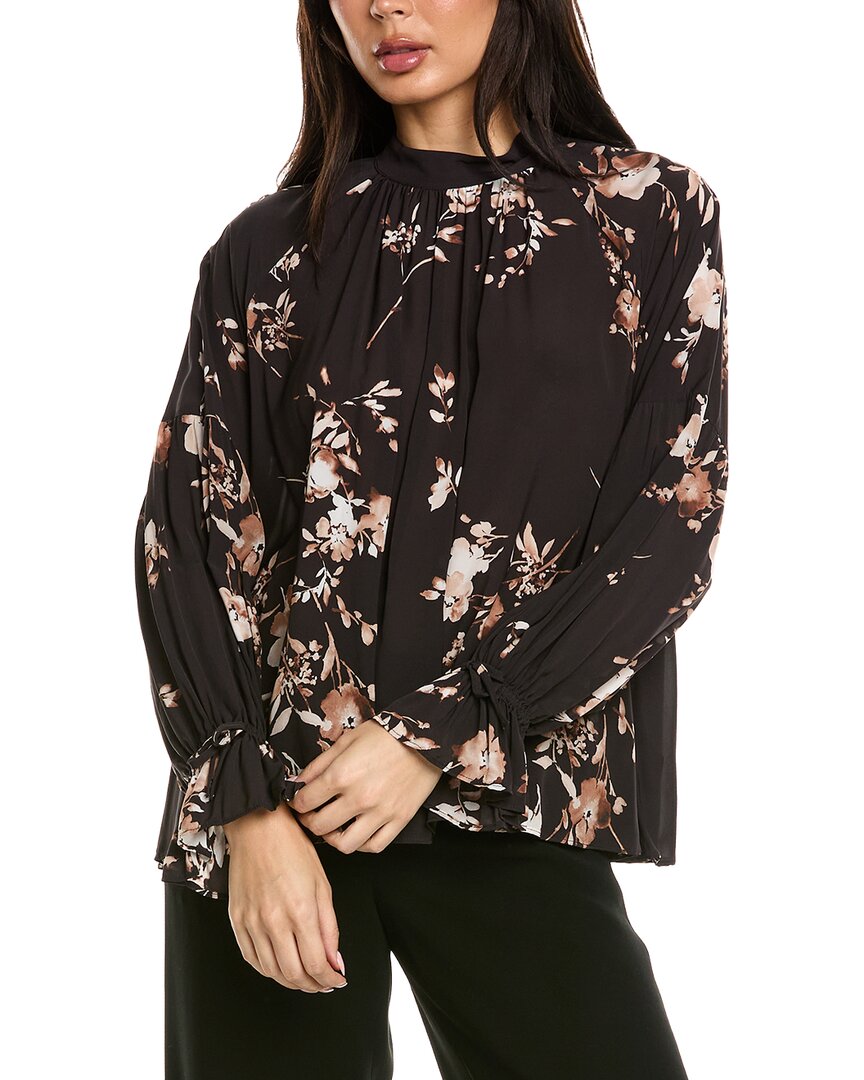 Ted Baker Fleur Blouse In Brown
