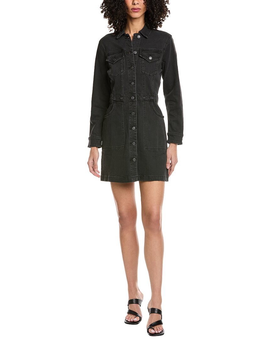 Faherty Denim Michelle Dress In Black