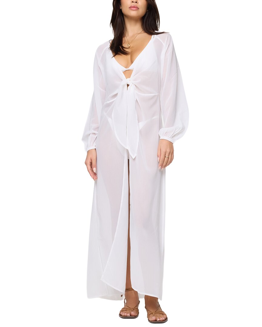 L*space Anna Cover-up In Wht-white