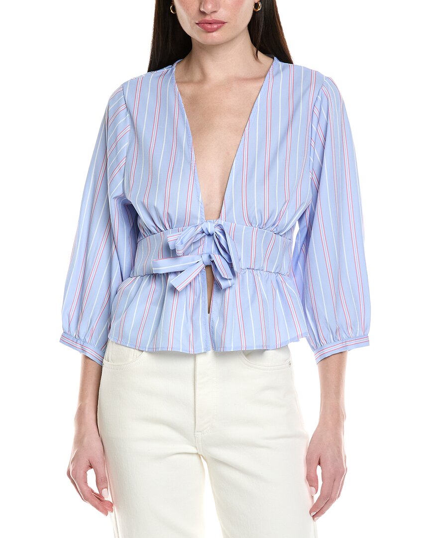 Avantlook Long Sleeve Top In Blue