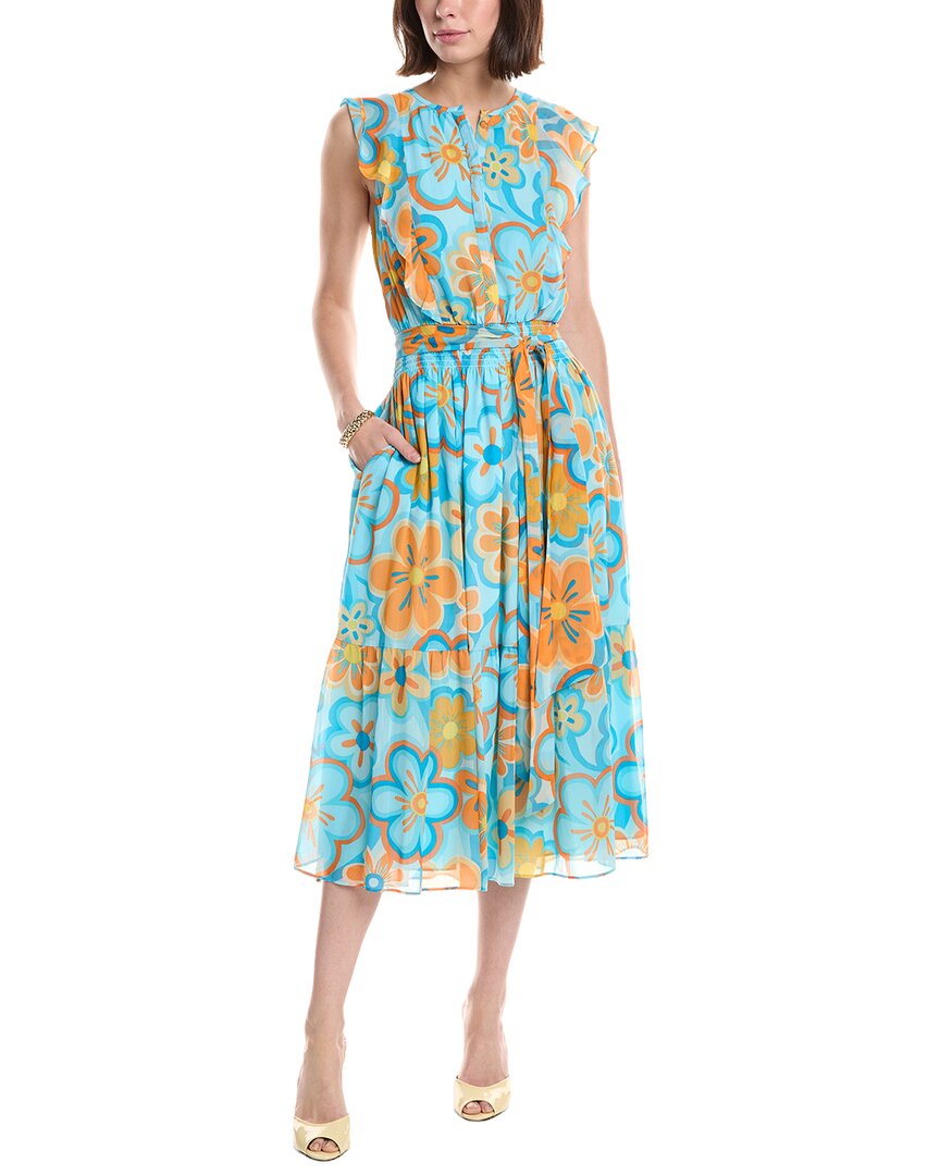 Ramy Brook Elle Sleeveless Maxi Dress In Multi