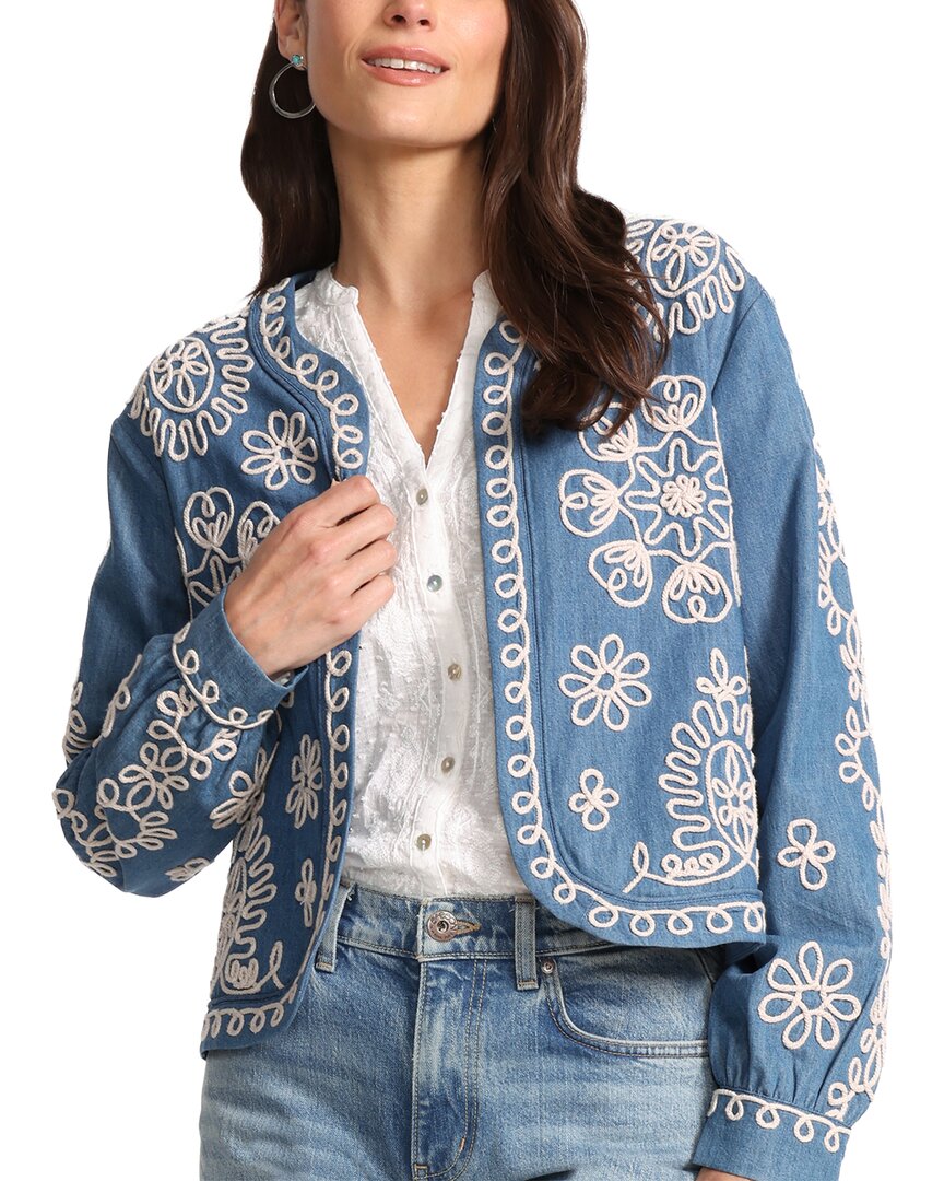 Johnny Was Pieter Jacket In Blue