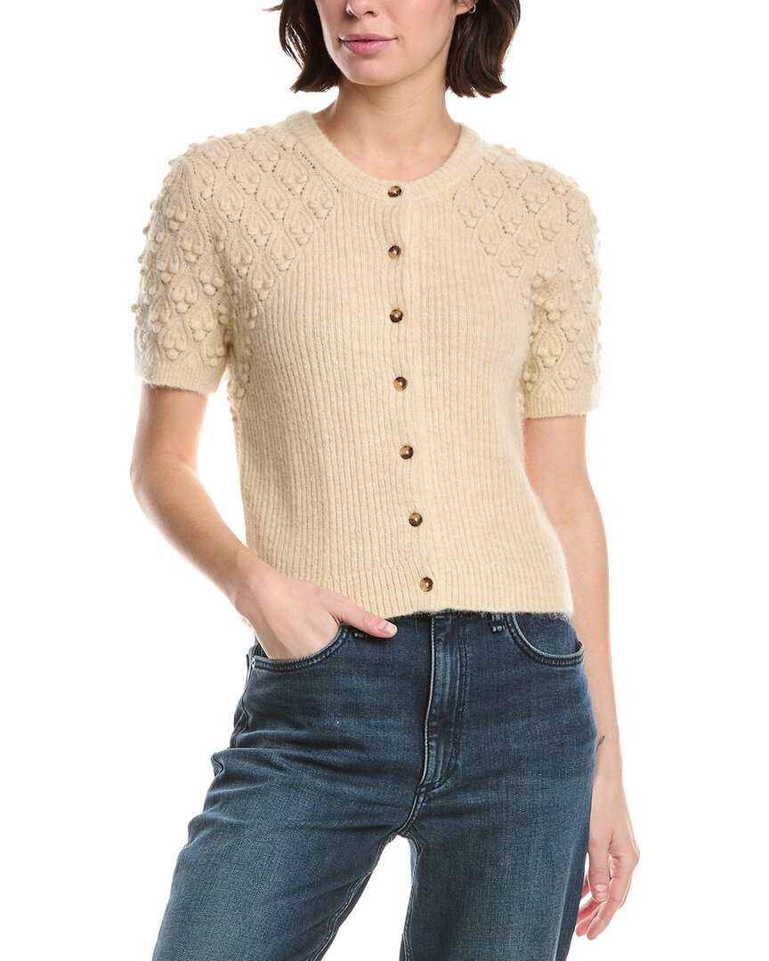 Rag & Bone Sierra Wool & Cashmere-blend Cardigan In Neutral