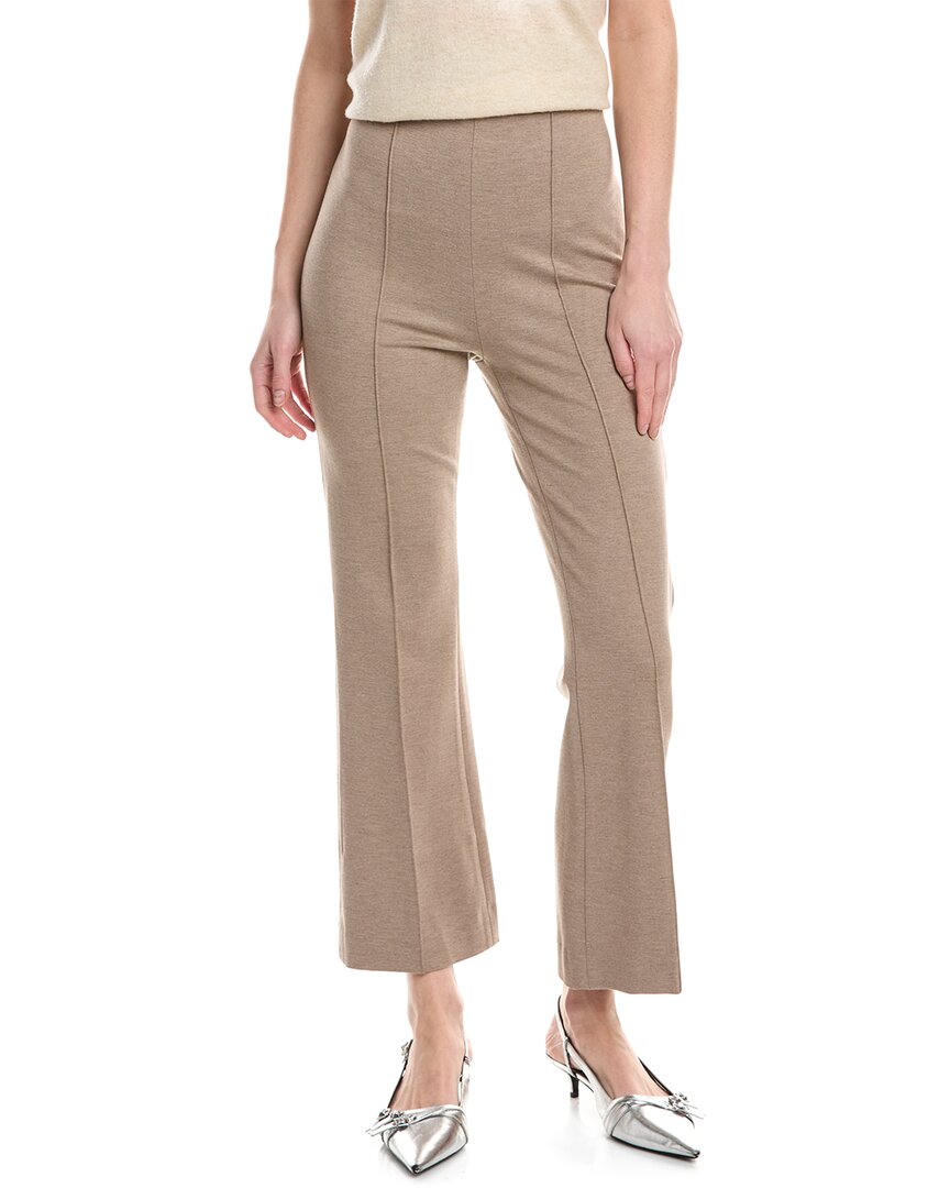 Rag & Bone Irina Ponte Kick Flare Pant In Brown