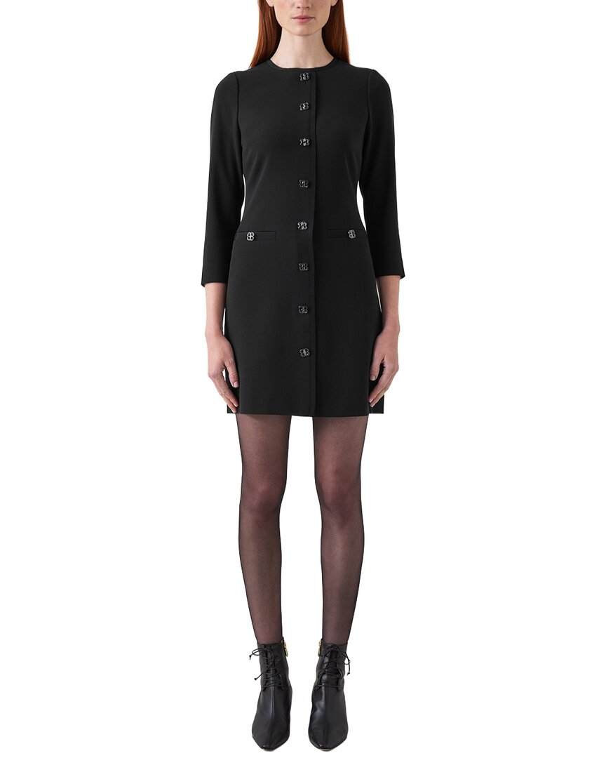 Lk Bennett Claire Dress In Black