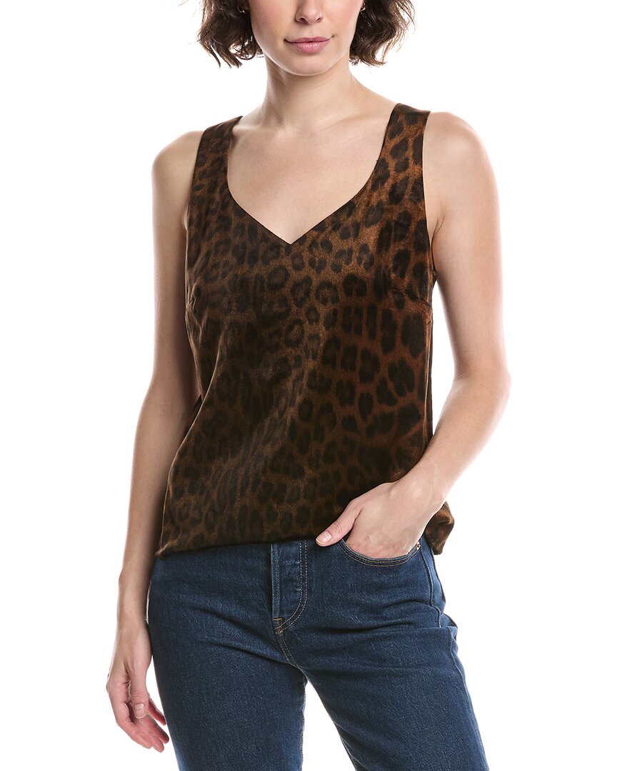 Cabi Party Tank In Brown