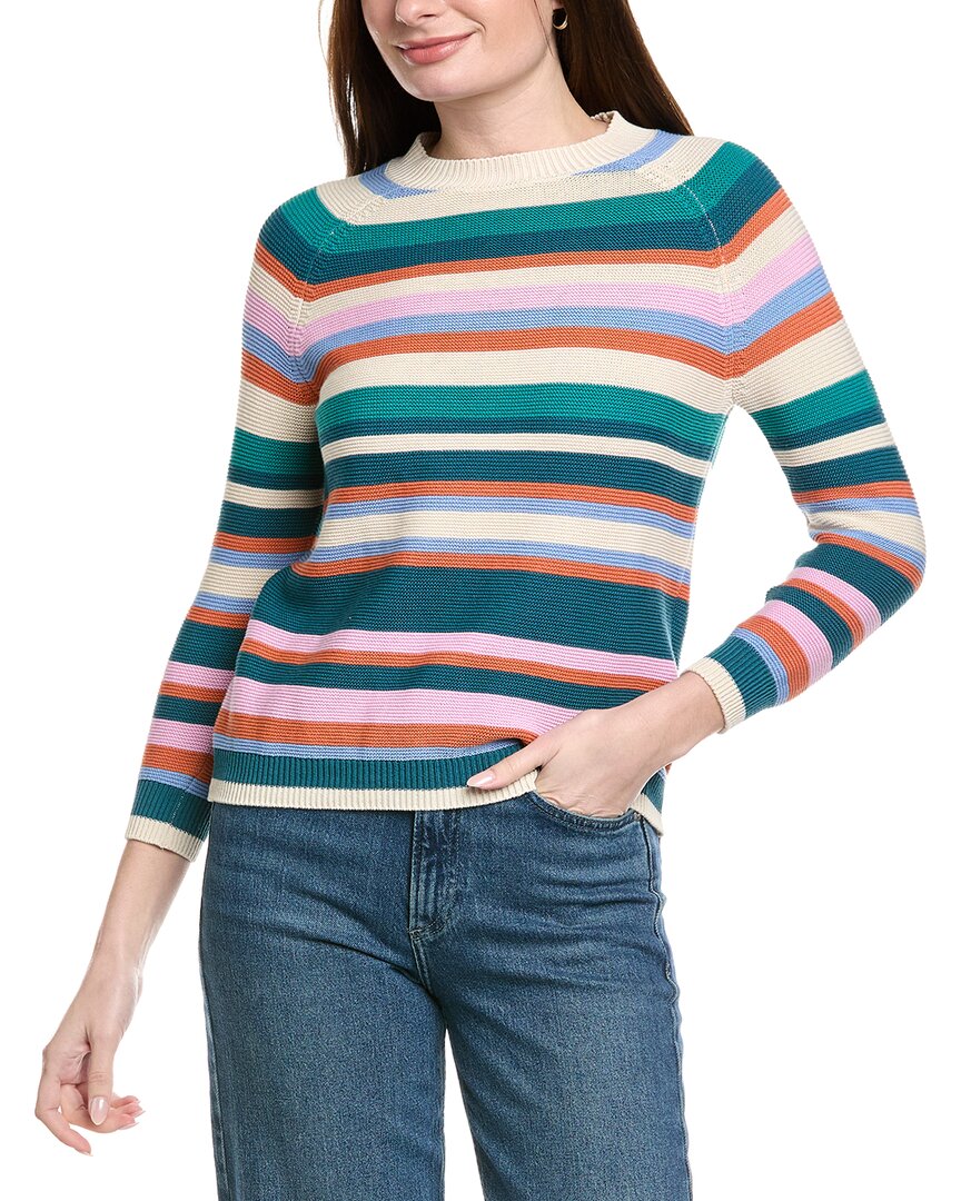 Max Mara Linz Knit Sweater In White