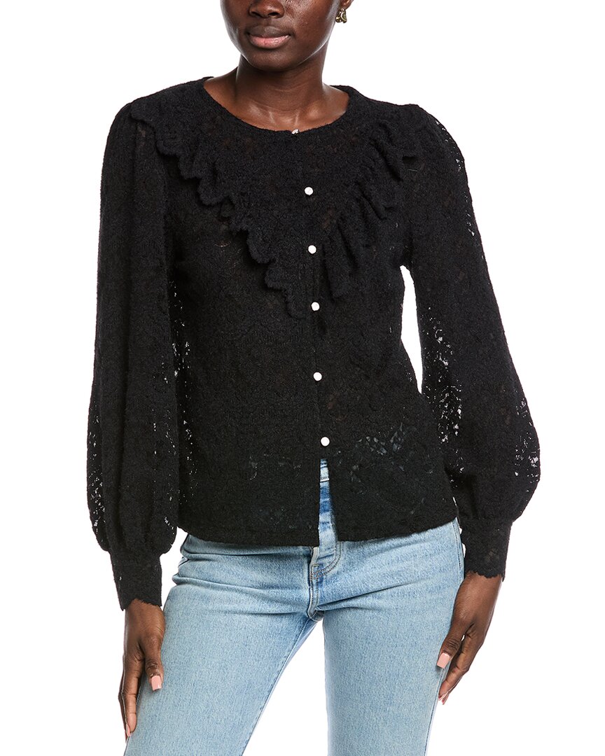 Anna Kay Austine Lace Chemise In Black