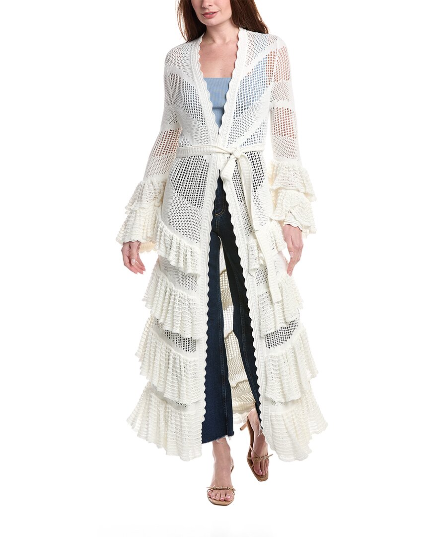 Alexis Cari Robe In White