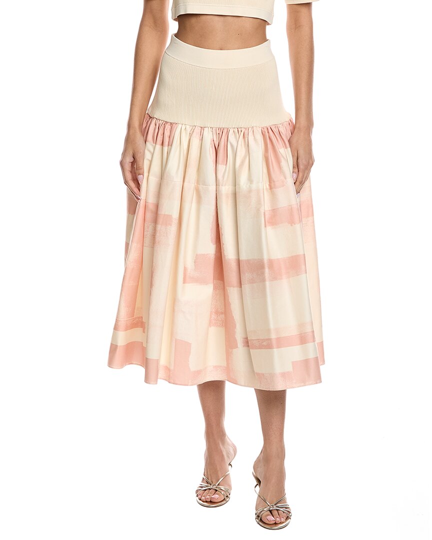 Alexis Arnette A-line Skirt In Pink