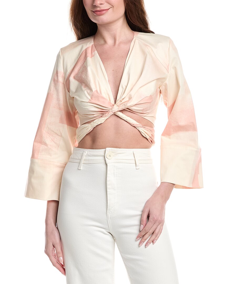 Alexis Ansalm Top In Pink