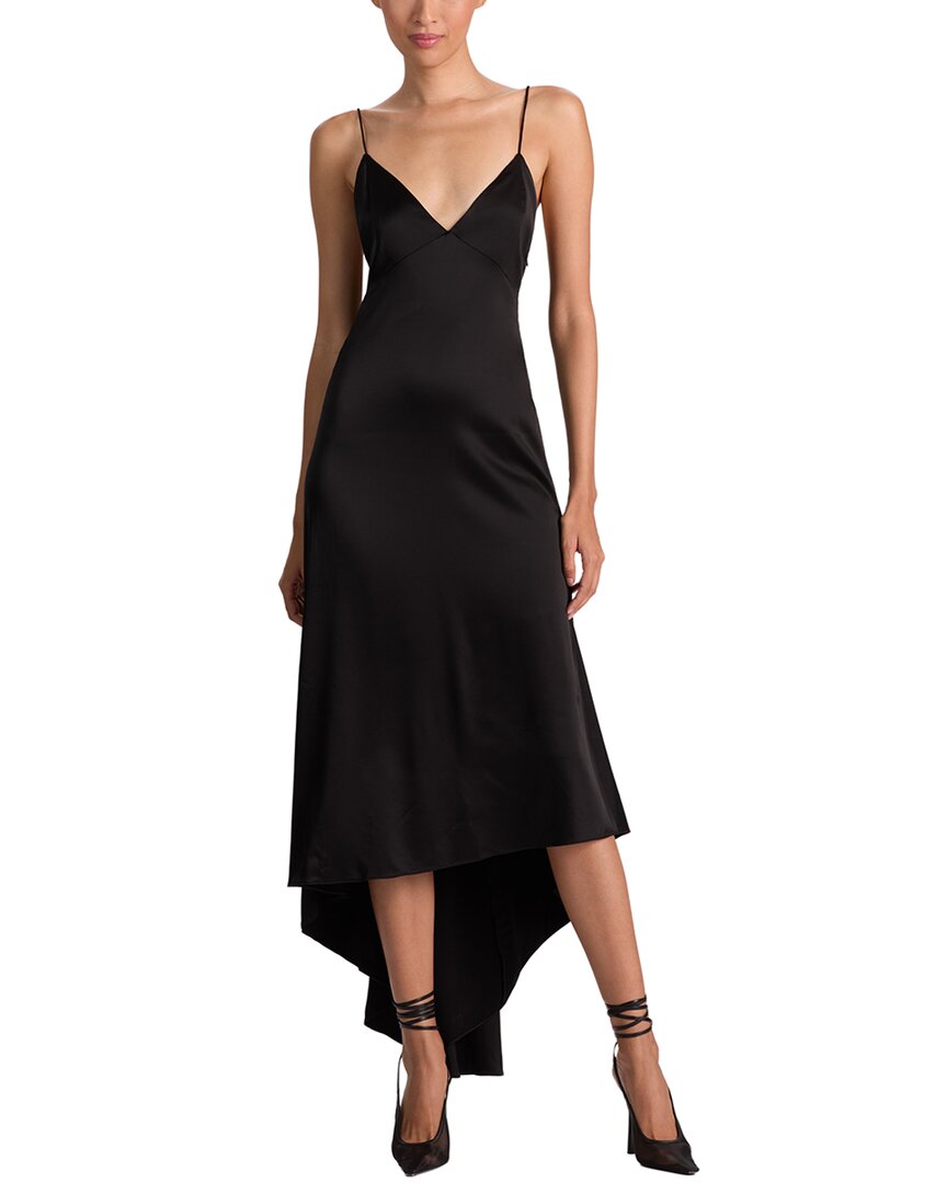 Alice And Olivia Alice + Olivia Luciana Slip Dress In Black