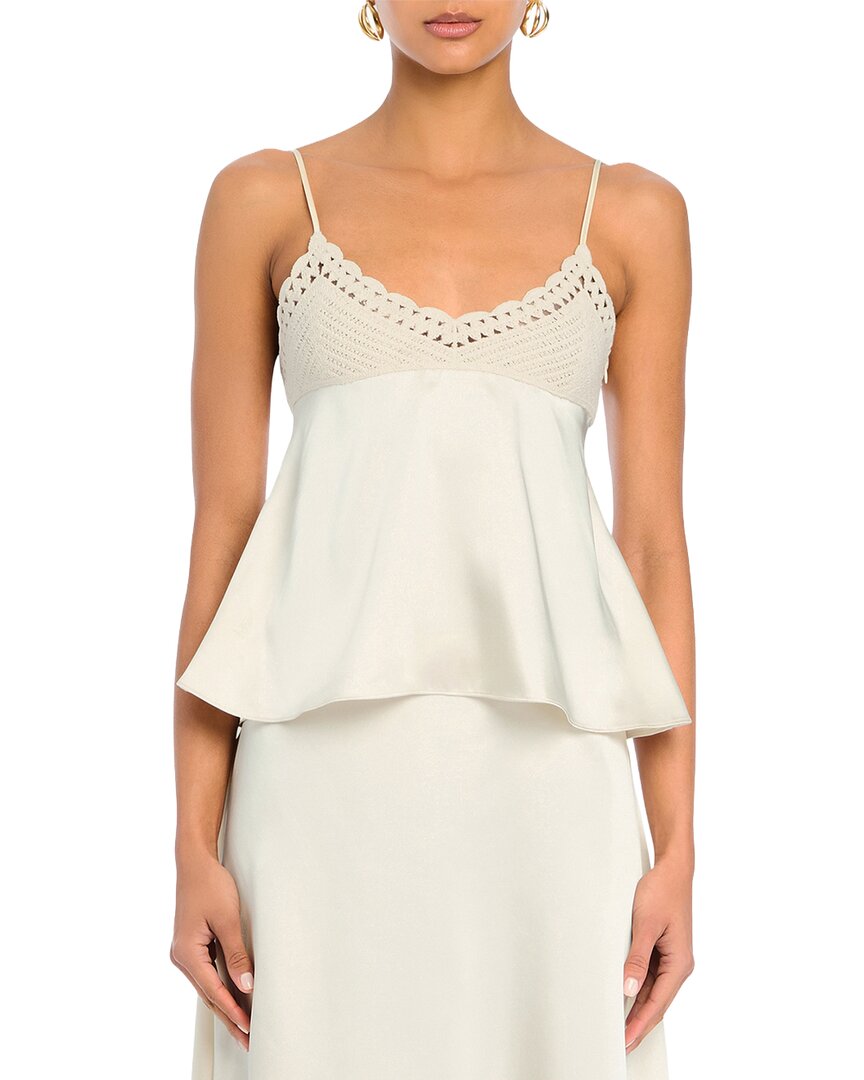 Ser.o.ya Seroya Arianne Top In Eggshell