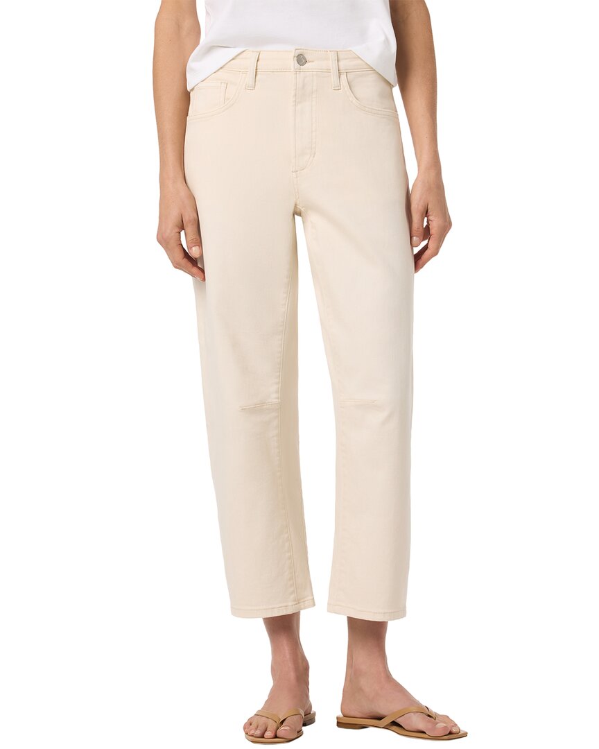 Joe's Jeans Barrel Leg Ecru Jean In Brown