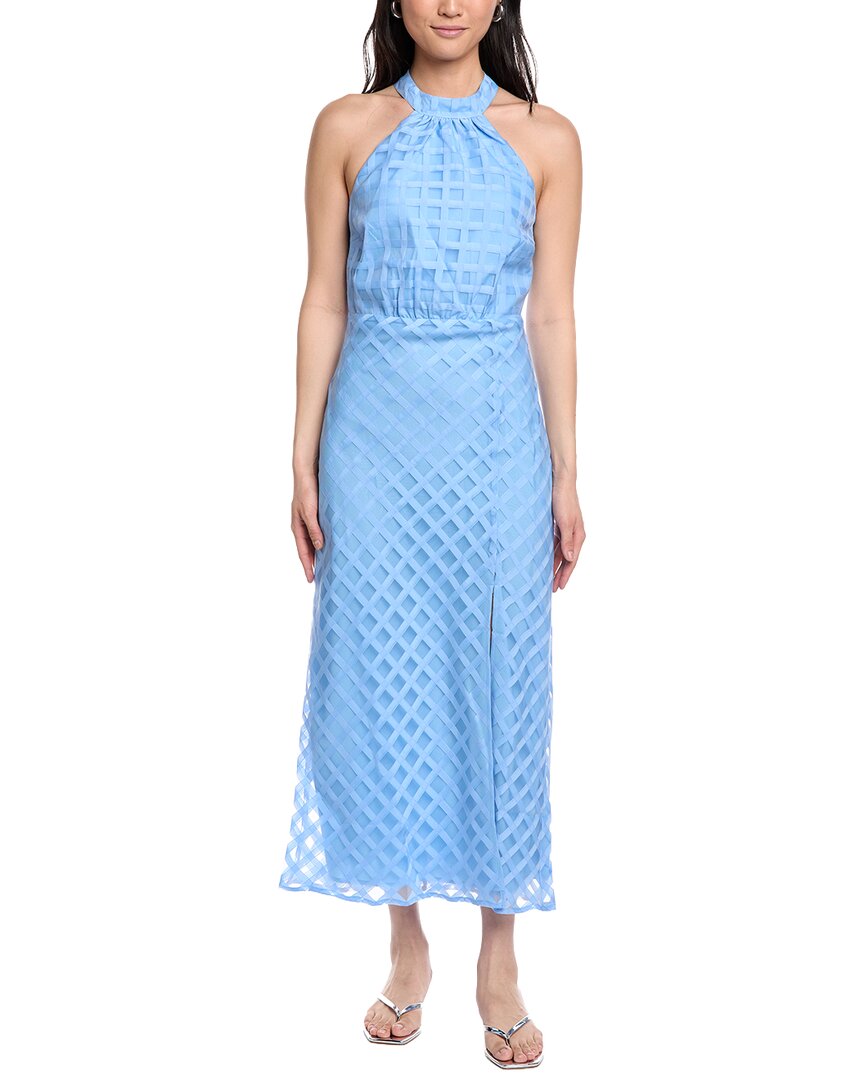 Lost + Wander High Tide Maxi Dress In Blue