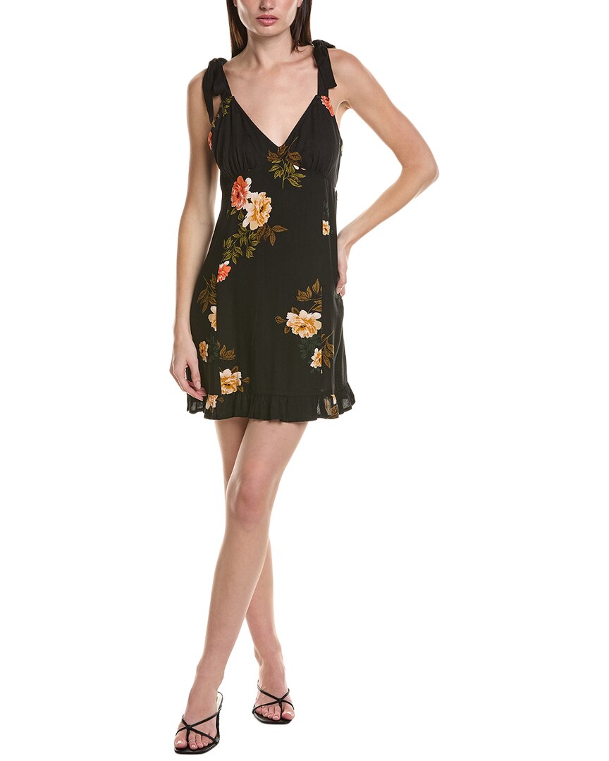 Saltwater Luxe Tank Mini Dress In Black