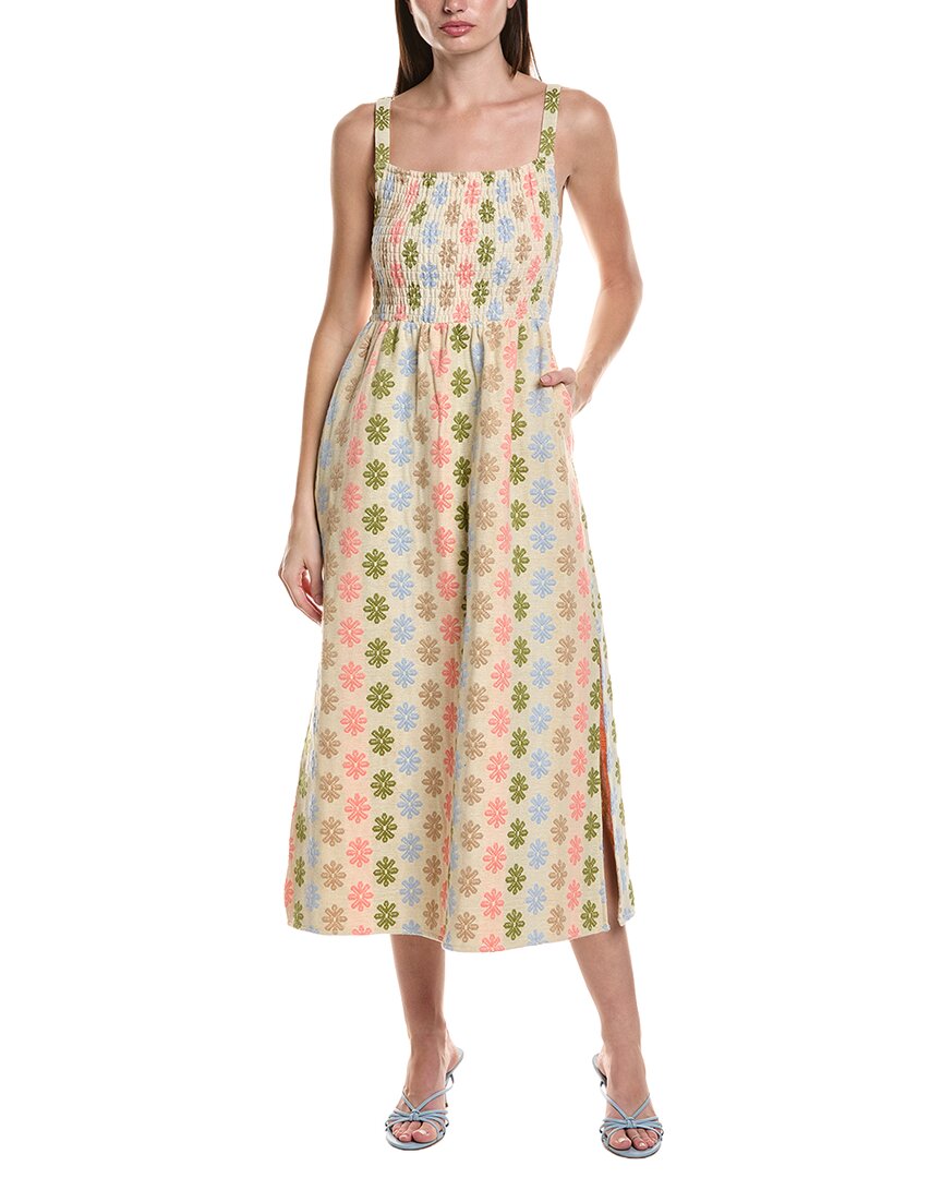 Saltwater Luxe Printed Mini Dress In Red