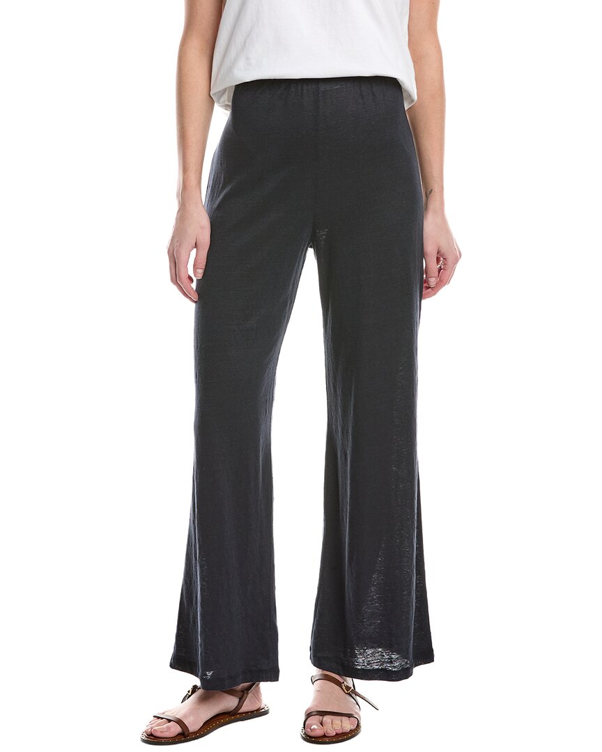 Majestic Filatures Stretch Linen-Blend Wide-Leg Pant