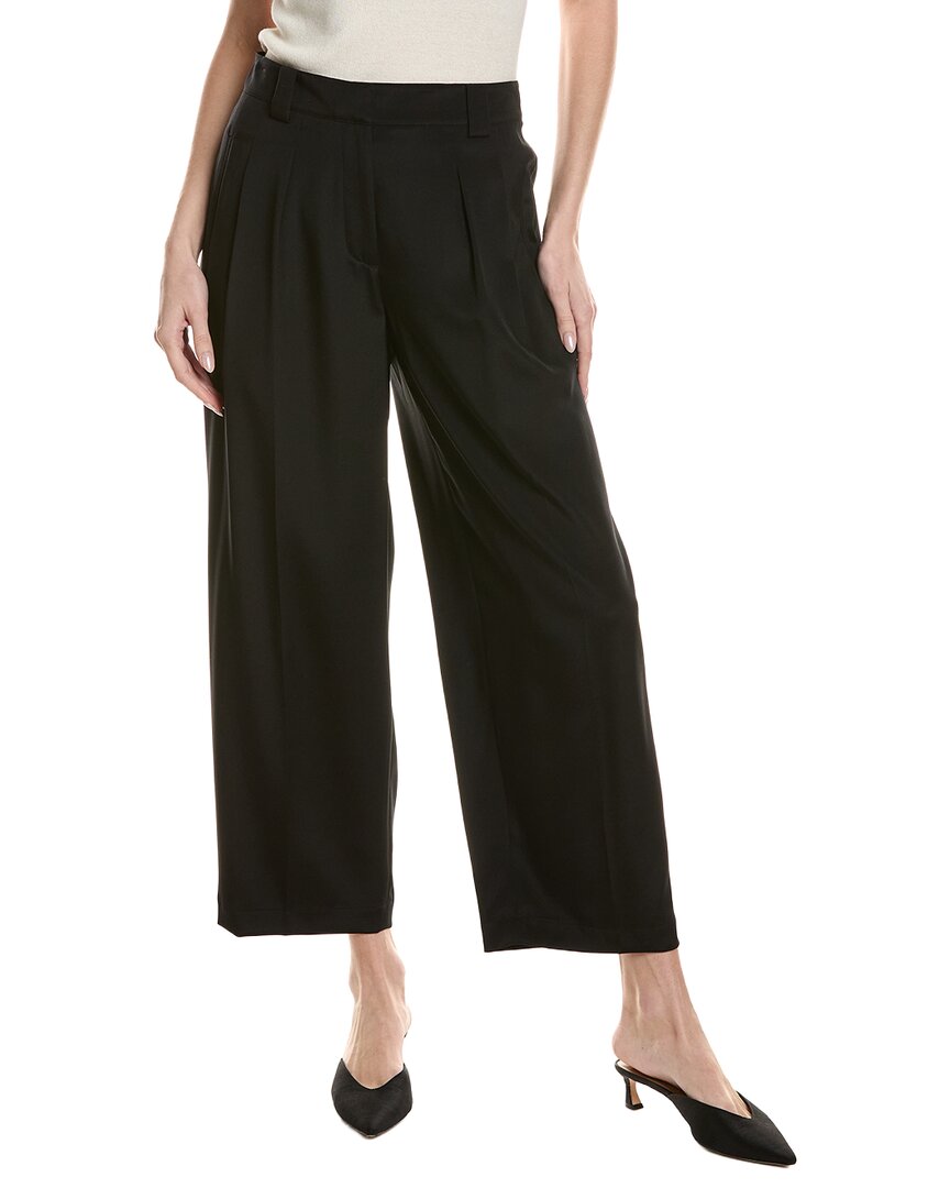 Navy_ Lafayette 148 New York Wyatt Barrel Leg Pant Women's | eBay