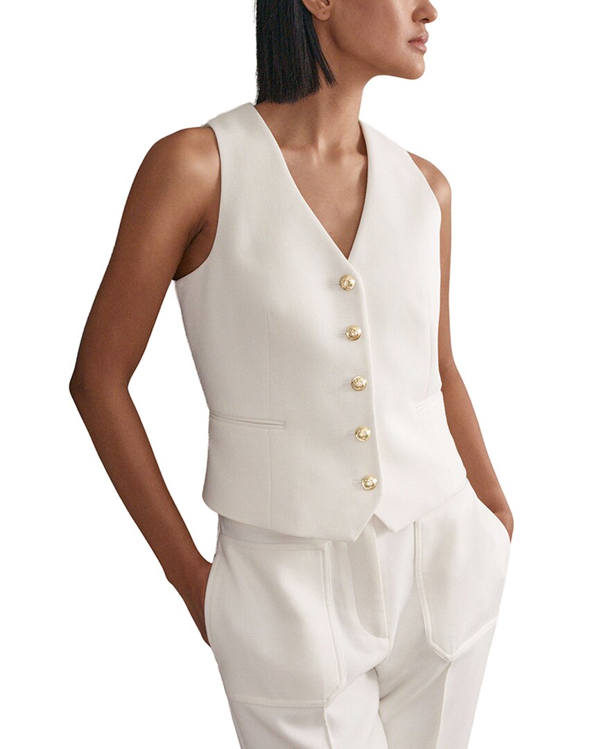 Reiss Lily Formal Jacket In White
