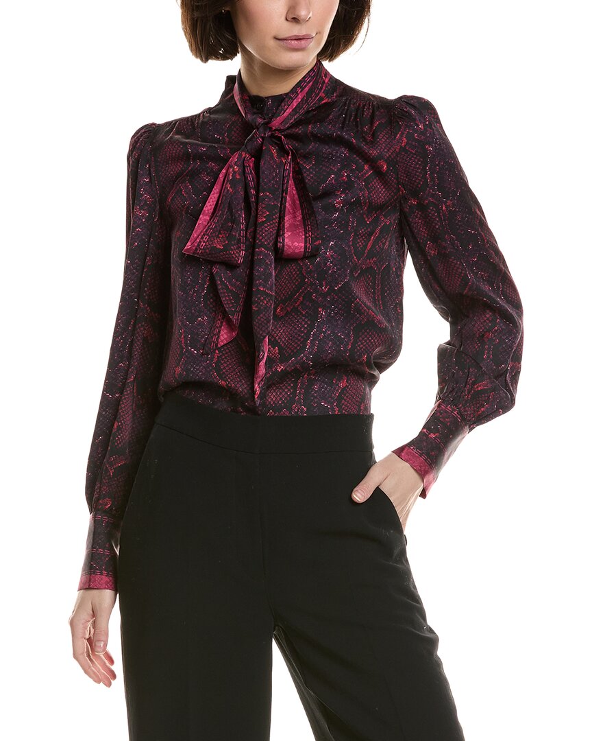 Reiss Dana Top In Red