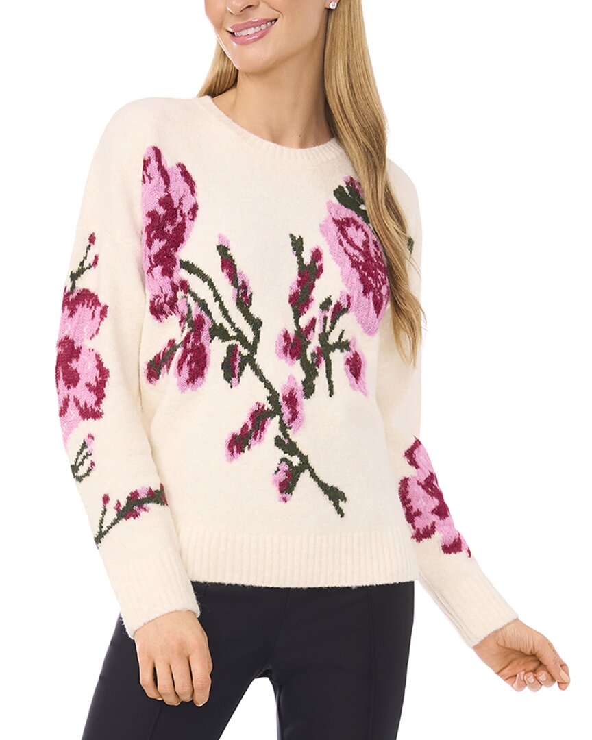 Ted Baker Wool-blend Sweater In Neutral
