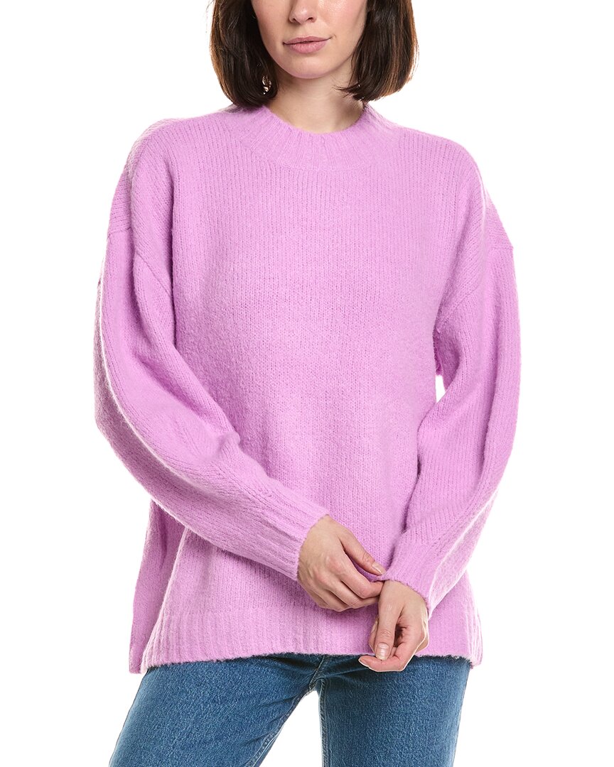 Labiz Wool & Alpaca-blend Sweater In Pink
