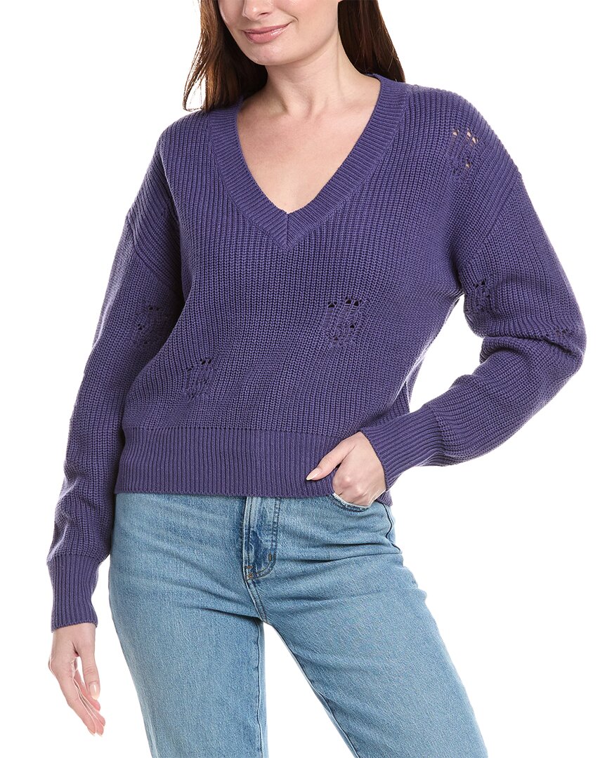 Labiz Lalamia V-neck Sweater In Blue