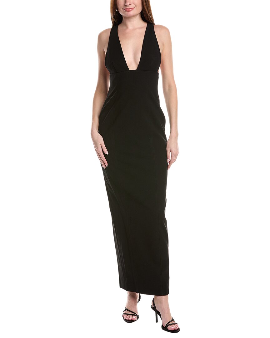 Sans Faff Stella Maxi Gown In Black