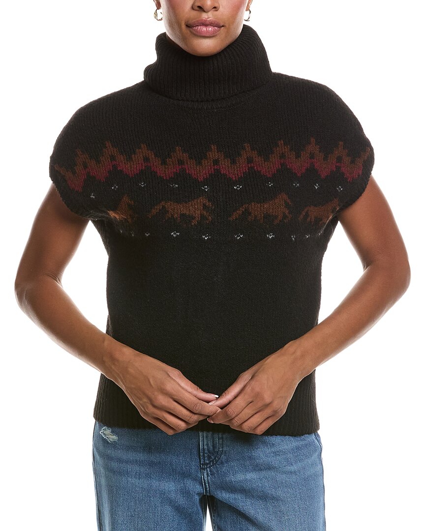 7 For All Mankind Sweater In Dark Navy