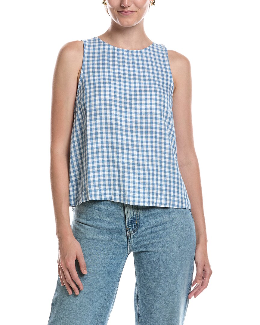 Splendid Linen Blend Shell Tank Top