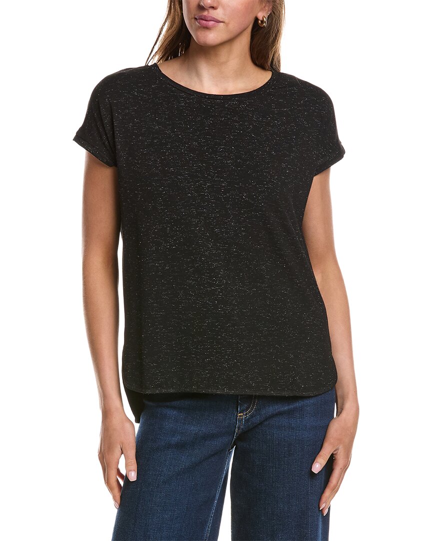 Ichi Ihrebel High-low T-shirt In Black