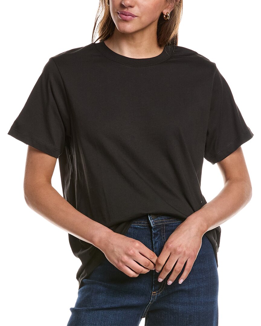 Ichi Ihpalmer Loose T-shirt In Black
