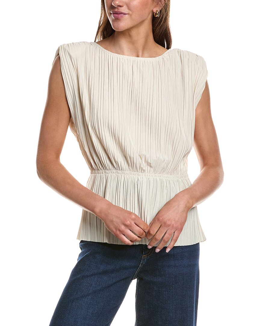 Ichi Ihmikala Sleeveless Top In White