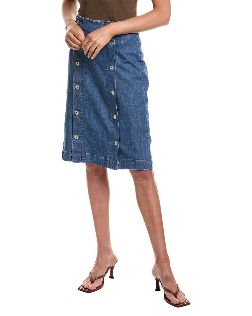 Ichi Ihbonnies Skirt In Blue