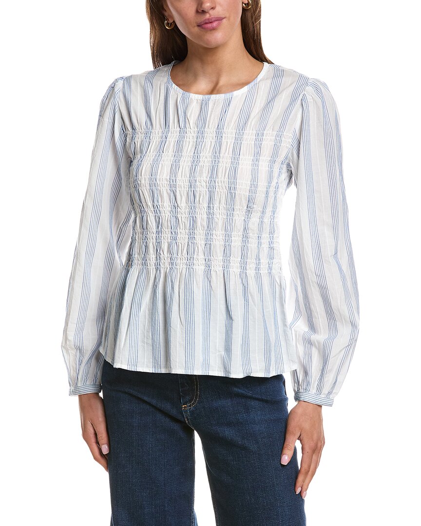 Ichi Ihrebekka Woven Blouse In White