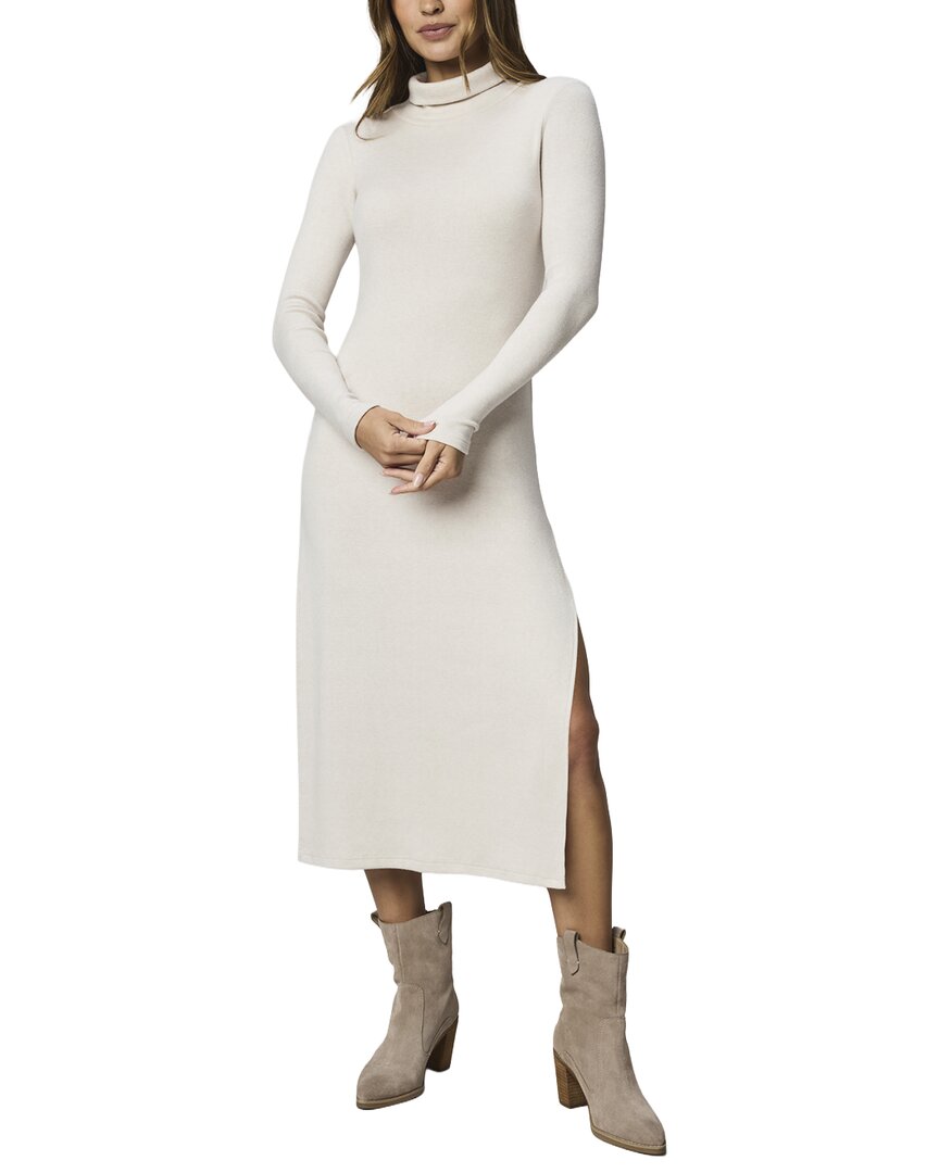 Splendid Rylee Turtleneck Dress In Brown