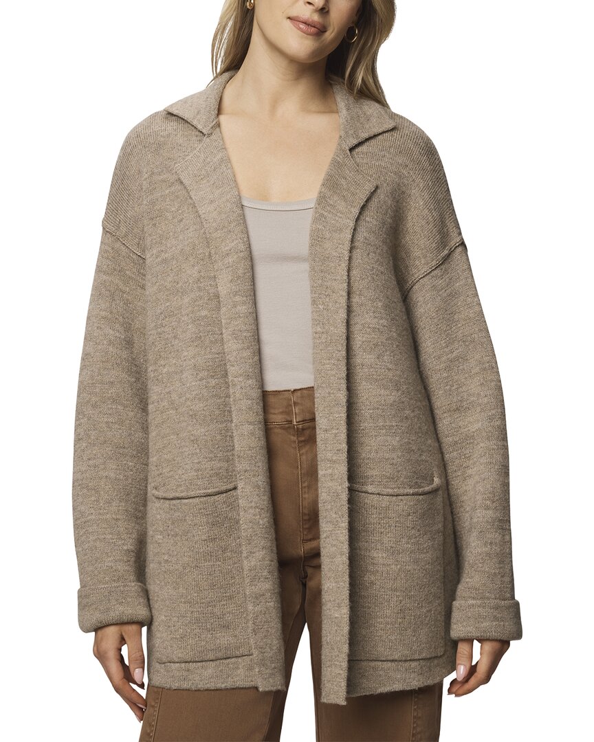 Splendid Faith Wool-blend Coatigan In Brown